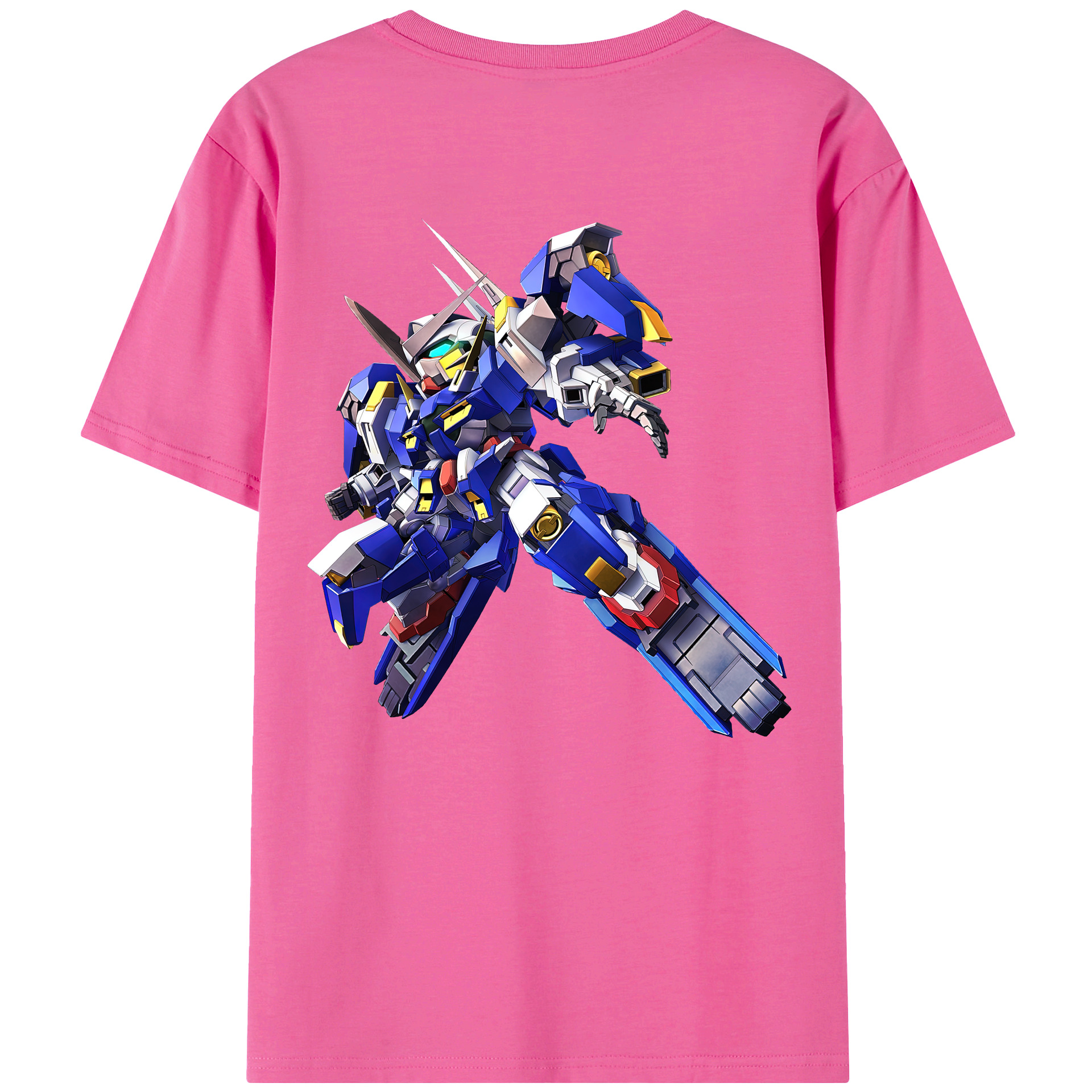 （画像用） 機動戦士ガンダム Mobile Suit Gundam レディース半袖Tシャツ(バックプリント)